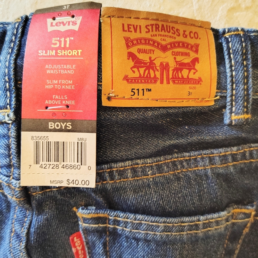 Levi's Blue Denim Jeans Classic Fit